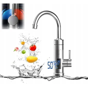 Bojler PRŮTOKOVÝ OHŘÍVAČ VODY ELEKTRICKÝ LCD FLEX OTOČNÝ KOHOUT 3000W