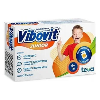 Doplňky stravy pro děti TEVA Vibovit Junior 2 g 30 sáčků pomeranče