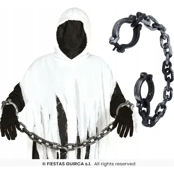 Řetěz vězně duch Halloween 90 cm