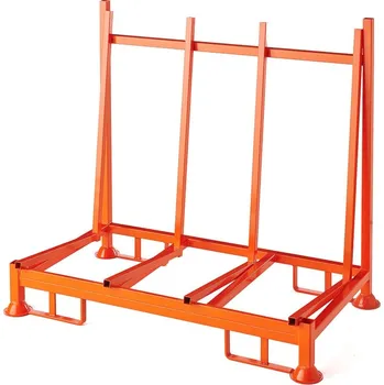 Dílenský regál Stojan na deskový materiál, jednostranný, 1400x770x1270 mm, 1000 kg