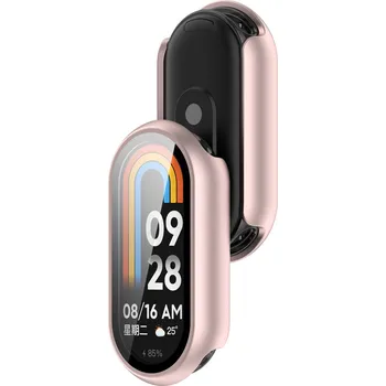Pouzdro na mobilní telefon Pouzdro s vestavěným sklem Bizon pro Xiaomi Smart Band 10, pouzdro