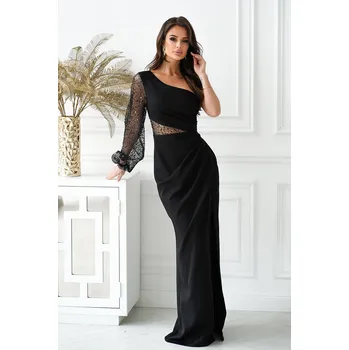 Dámské šaty TopMode Slavnostní šaty s flitry 1068858 Černá S