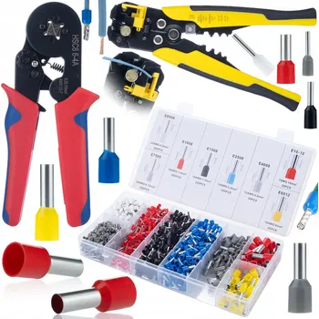 Kleště LIS NA KONEKTORY / ZACISKOVACÍ KLEŠTĚ NA KONEKTORY