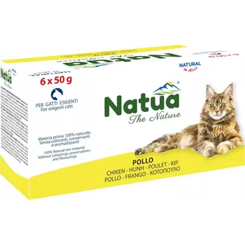 Krmivo pro kočku Natua Kuře v aspiku 6x50g