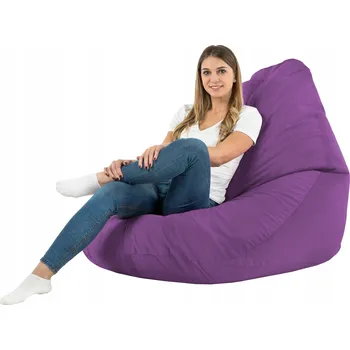 Sedací pytel Plyšový vak XXL Sedací pytel Levandulový