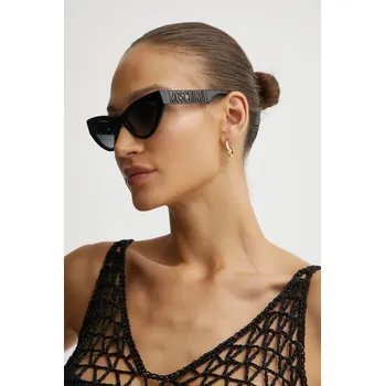 Sluneční brýle Sluneční brýle Moschino dámské, černá barva, MOS170/S 99X, vel. 55