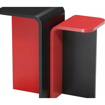 Konferenční stolek Konferenční stolek Aseto obdélníkový 51 x 51 x 46 cm, odstíny hnědé