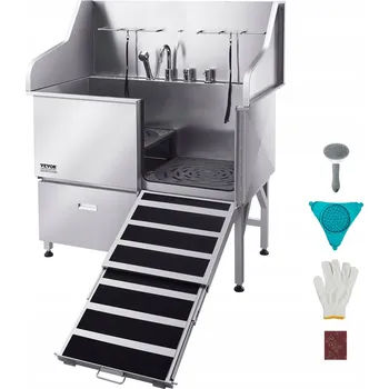 Vana Vana pro zvířata Vevor 127,5x79,5x143,5 cm nerezová ocel