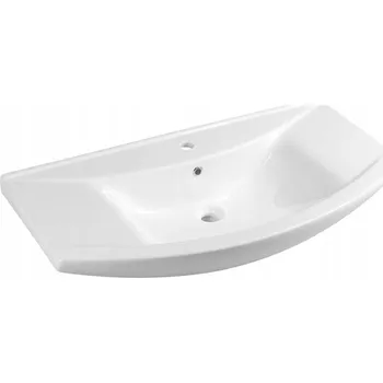 Umyvadlo Umyvadlo nábytkové půlkruhové Aqualine bílé