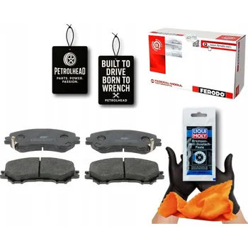 Brzdová destička BRZDOVÉ DESTIČKY PŘEDNÍ NISSAN QASHQAI II X-TRAIL III #Petrolhead Pro+ Kit3