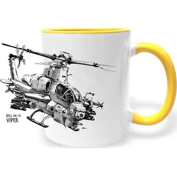 Hrnek - BELL AH-1Z VIPER - CZ Barva: Žlutá