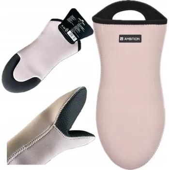 Chňapka KUCHYŇSKÁ RUKAVICE neoprenová chňapka na horké nádobí 33cm růžová