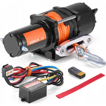 Elektrický naviják 35,4x11,7x12,3CM Jmenovitá tažná síla 2041KG IP55