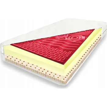 Matrace Matrace MATERACE Z GÓR STANDARD ZONE středně tvrdá 200 x 90 x 18 cm