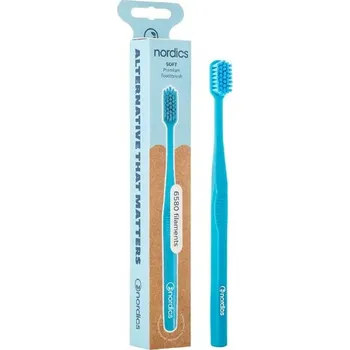 Zubní kartáček Nordics Premium Soft Blue zubní kartáček
