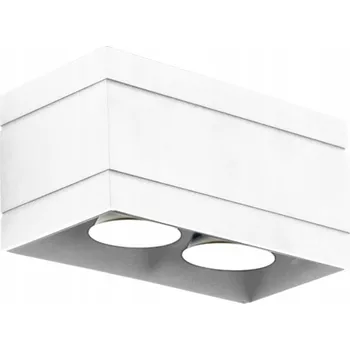 Stropní obdélníkový reflektor Lampex bílý