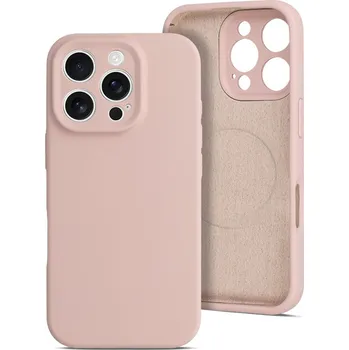 Pouzdro na mobilní telefon Zadní kryt MagColor Pure pro iPhone 15 Pro Max powder pink
