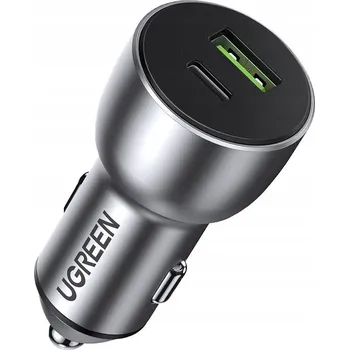 Ugreen rychlá nabíječka do automobilová 2x USB 36W Quick Charge SCP FCP AFC