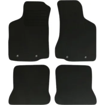 autokoberec Velurové autokoberce s upevněním v sadě Edecor