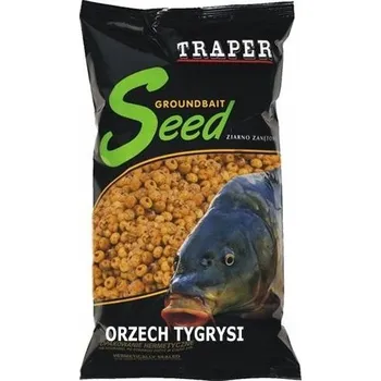 Návnadová surovina Návnadové zrno TYGŘÍ OŘECH 500g TRAPER