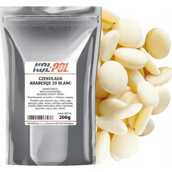 Čokoláda Čokoláda do fondue Kol-pol bílá 29% 200 g bez přísad