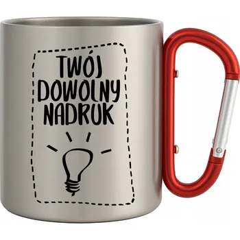 Hrneček BLACK PRINT Standard kovový 220 ml