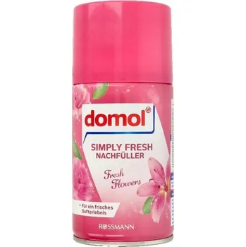 Osvěžovač vzduchu DOMOL Simply Fresh náplň do osvěžovače vzduchu, Vůně čerstvých květin 250 ml