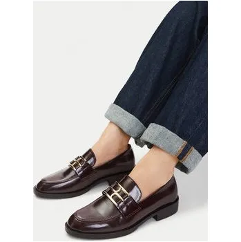 Dámské kozačky Loafersy JENNY CEO-HYF62303CS-1 Bordó 39