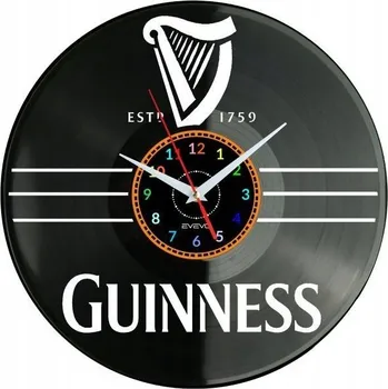 Hodiny Guinness Emblem Nástěnné Hodiny Vinylová Deska Moderní Dekorativní Jako Dárek
