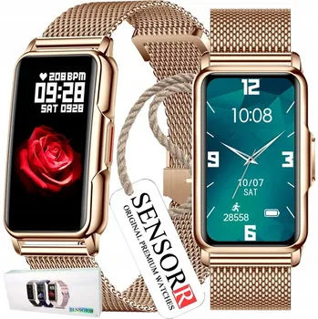 Hodinky Sensorr dámské hodinky chytré hodinky SH802023 zlaté