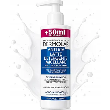 DEBORAH DERMOLAB ANTI-AGING Micelární mléko pro odlíčení obličeje 250 ml
