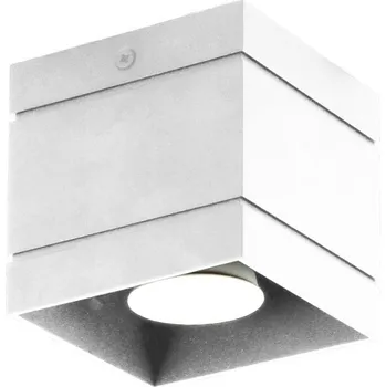 Bodové svítidlo Čtvercové bodové svítidlo Lampex bílé