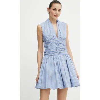 Dámské šaty Bavlněné šaty Patou DR1760190 modrá 55X, vel. 40