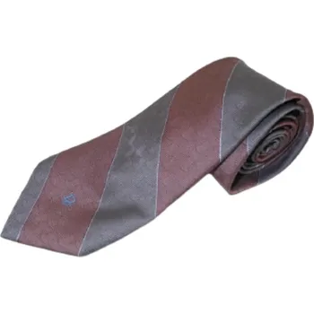 Kravata Christian Dior proužkovaná kravata s logem Velikost: one size