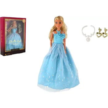 Panenka Teddies Anlily kloubová plast 30cm ve večerních šatech