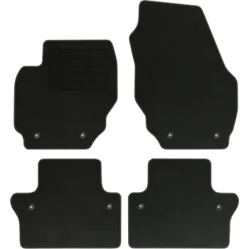 autokoberec Velurové autokoberce s upevněním v sadě Edecor