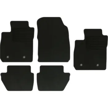 autokoberec Kobercové rohožky Edecor velurové 5 ks