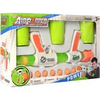 Dětská zbraň Maksik HRAČKA PISTOLE PRO DĚTI SADA ZBRANÍ PRO CHLAPCE 3 ROKY+