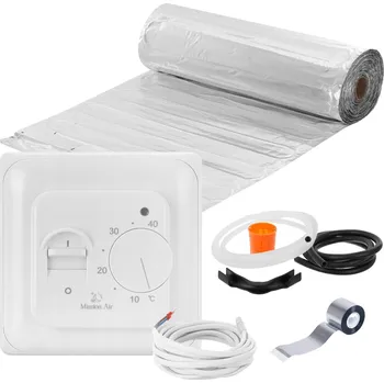 Topná rohož SADA Vyhřívací podložka pod panely MAL-160W/m2 7m2