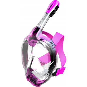 Potápěčská maska Potápěčské Brýle celoobličejová Seac Libera XS/S průsvitně růžová NEZAMLŽUJE SE!