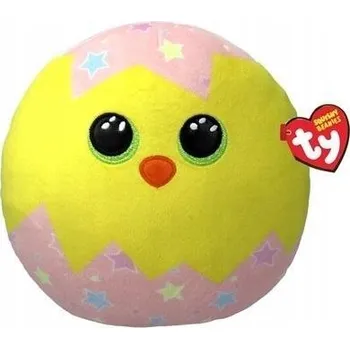 plyšák Plyšová Hračka Polštář Vajíčko Kura Pippa Kuře Squishy Ty - 30x22 cm