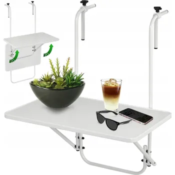 Zahradní stůl Stůl Kadax plast obdélníkový 40 x 60 x 77,5 cm