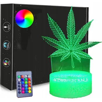 Lampička Noční lampa 3D vícebarevná