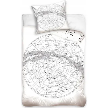 Povlečení Sada povlečení Supreme Style 160 x 200 cm bílá