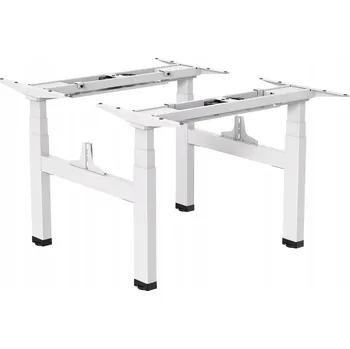 Psací stůl Obdélníkový psací stůl Ergo Office Detaily 170 x 135 x 128 cm bílý