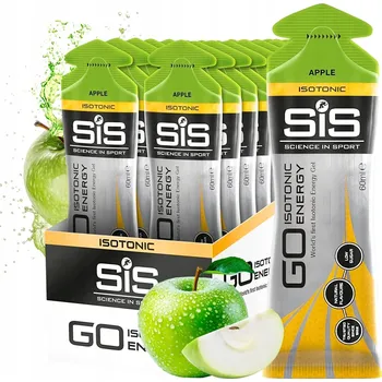 SIS GO ISOTONIC GEL ENERGETICKÝ GEL 10x60ml Apple JABLKO