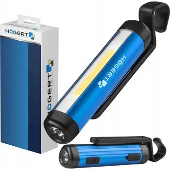 Pracovní světlo HOGERT HT1E418 Pracovní SVĚTLOMET / Dílenská Lampa 250lm, Akumulátorová