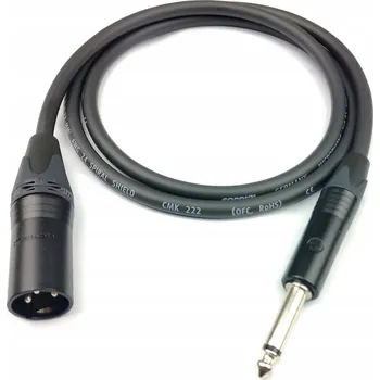 Audio kabel Mikrofonní kabel LGJ Group XLR - jack 6,3 mm, 2 m