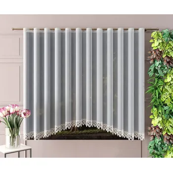 Záclona Záclony Vyšívané a Krajkové Neapol Oblouk (ZNH)