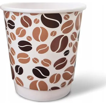 Jednorázové nádobí Hrnek 250 ml 25 ks papír